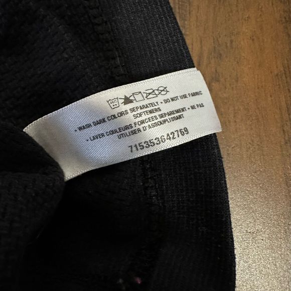 PATAGONIA Capilene Long Sleeve Baselayer T-Shirt Crew Neck in Black - Picture 8 of 9